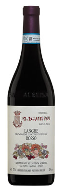 Le G.D. Vajra, Langhe, Rosso, 2015. Une belle alternative aux vins plus dispendieux du Piémont.