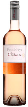 Beau rosé de Côtes de Provence. Le Font Freye, La Gordonne.