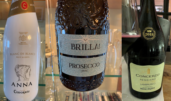 Des suggestions de vins effervescents de moins de $20.00 pour les Fêtes!