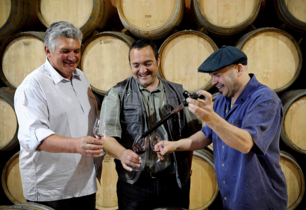 les 3 vignerons des vins de Vienne: Cuilleron, Villard, Gaillard