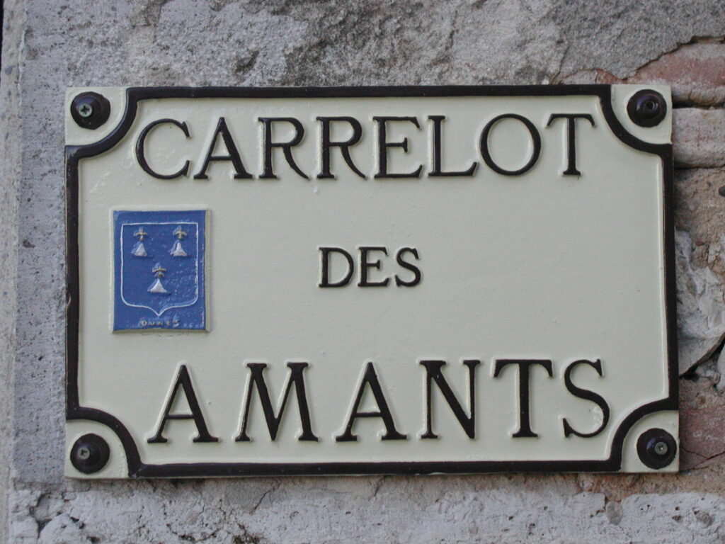 Plaque de Carrelot des Amants