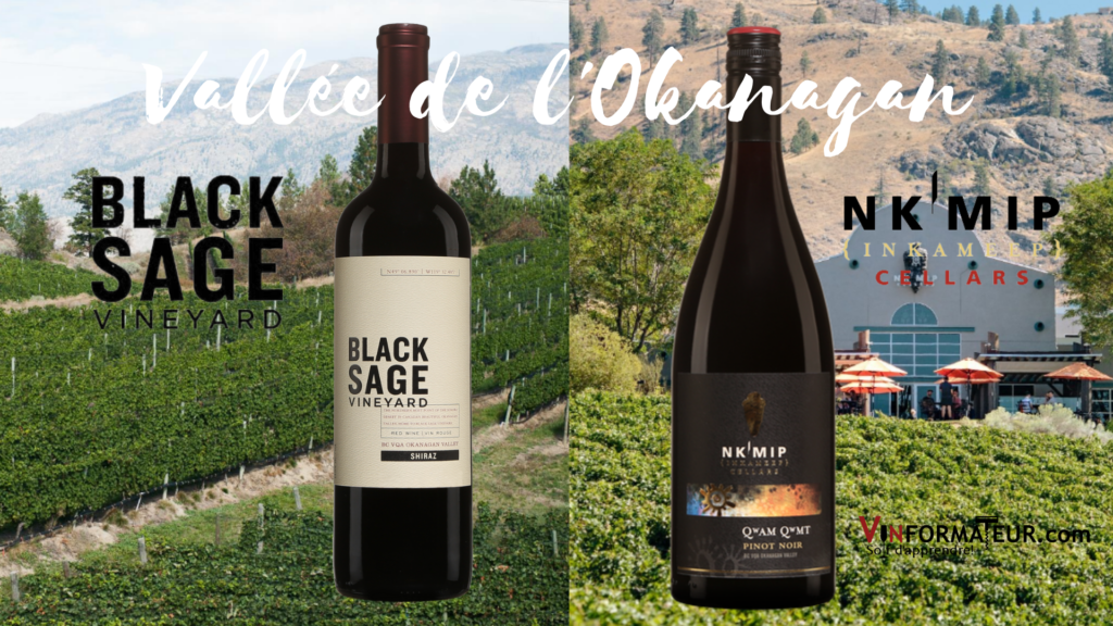 Découvrez la Vallée de l’Okanagan avec ce Shiraz et ce Pinot Noir!