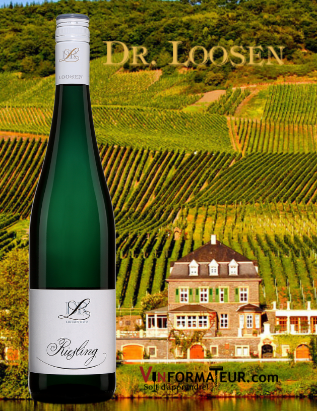 Dr. Loosen, Riesling, Allemagne, Mosel, Qualitatswein bestimmter Anbaugebiete (QbA), 2020