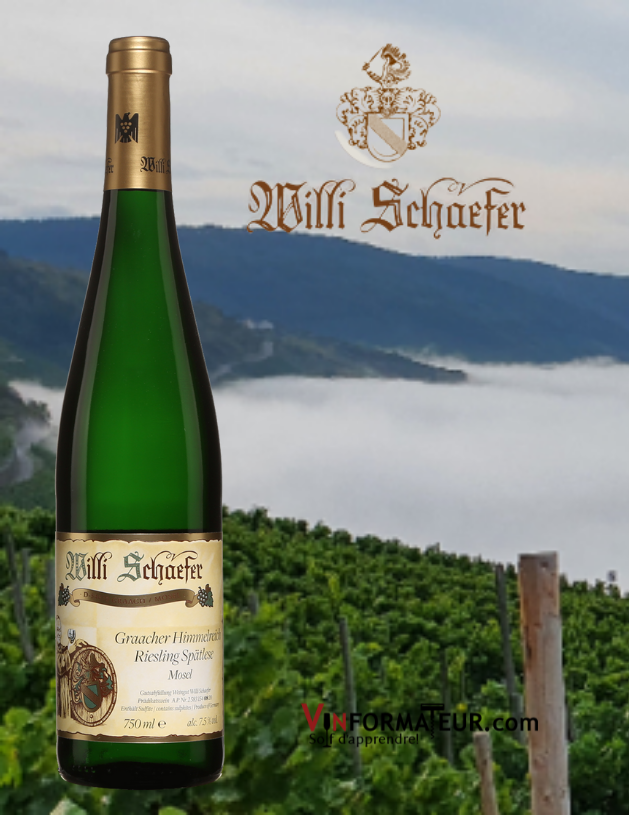 Willi Schaefer, Graacher Himmelreich, Riesling, Spätlese, Allemagne, Mosel, 2019