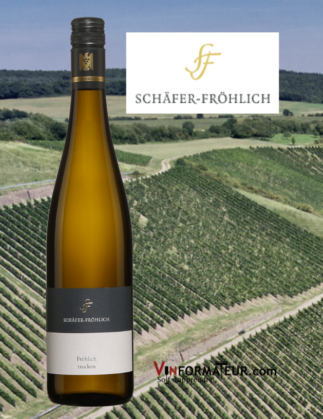 Schäfer-Fröhlich, Trocken, Rivaner, Allemagne, Nahe, VRP Gutswein, Qualitatswein bestimmter Anbaugebiete (QbA), 2018