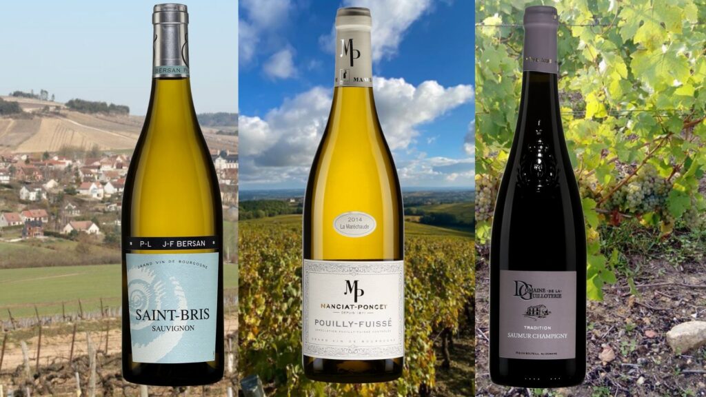 3 vins de France simplement délicieux!