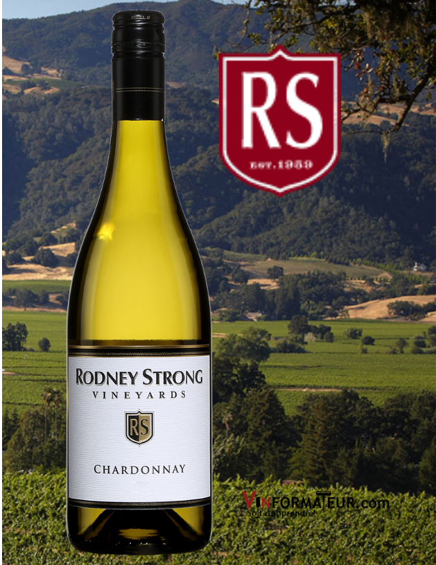 Rodney Strong, Chardonnay, États-Unis, Californie, 2019