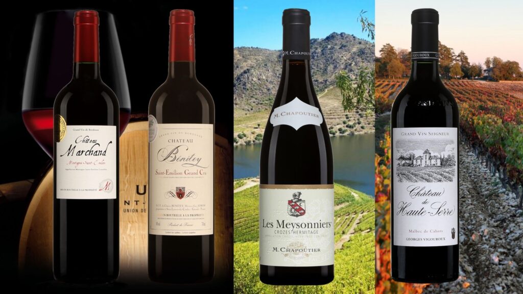 Quatre vins rouges pour des occasions plus spéciales!