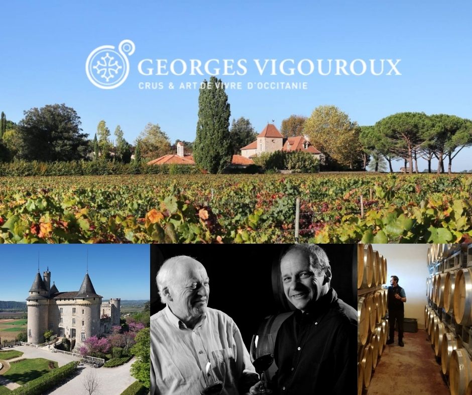 George Vigouroux, famille Vigouroux, château Mercuez, chai, vignobles