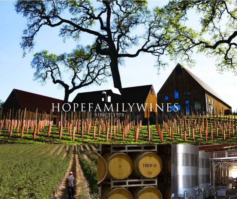 Hope Family Wines, chai, vignobles