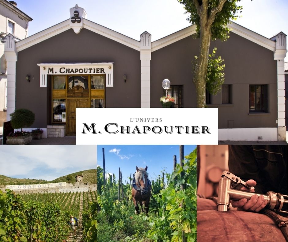 M. Chapoutier, vignobles, chai