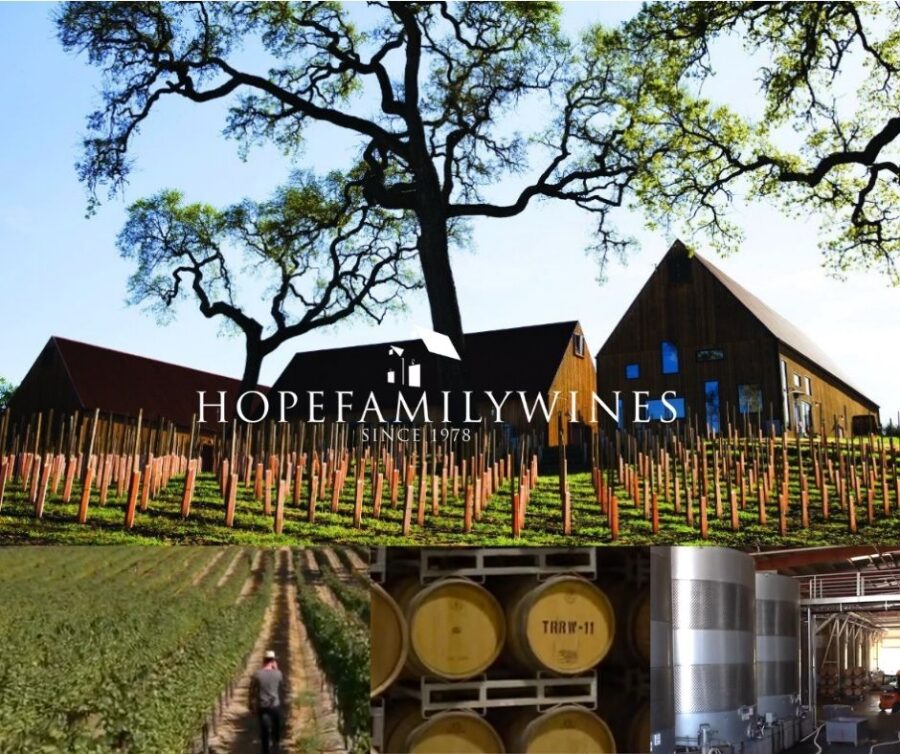 Hope Family Wines, chai et vignobles