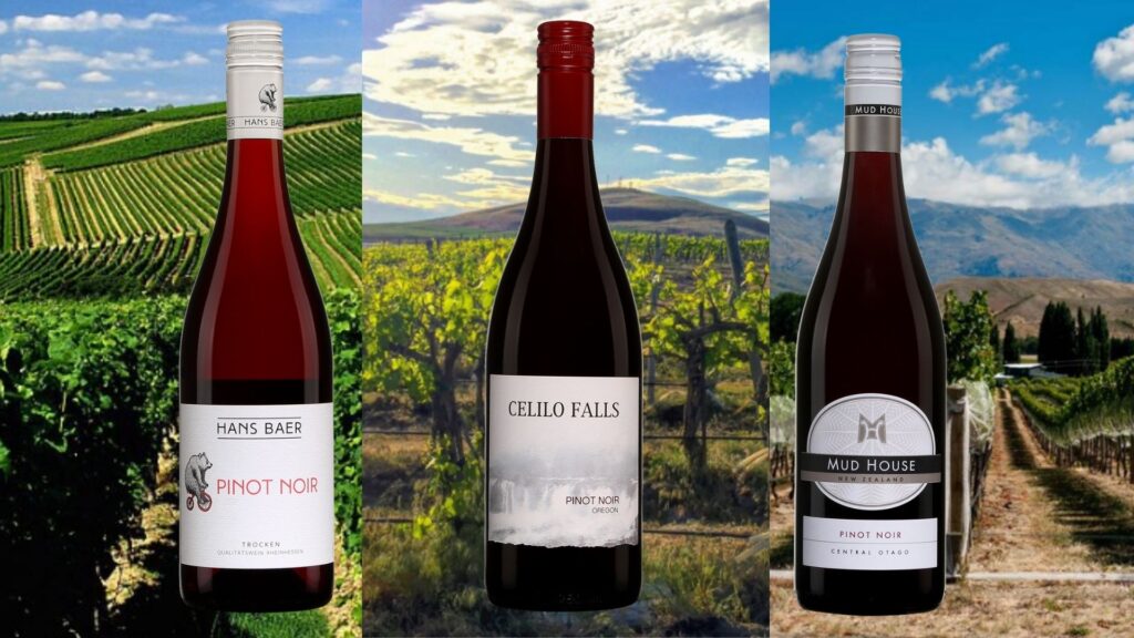 Trois Pinot Noir du Monde!