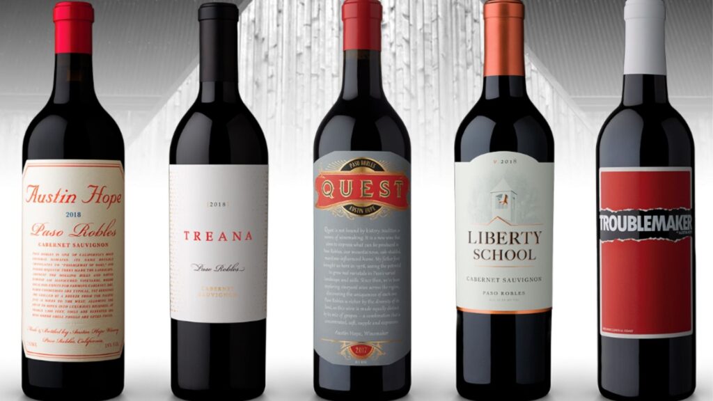 Marques des vins de Hope Family Wines