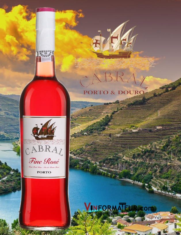 Bouteille de Cabral, Fine Rosé, Portugal, Douro, Vallegre