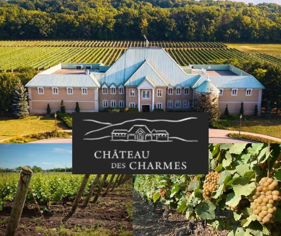 Château des Charmes: château, chai et vignobles