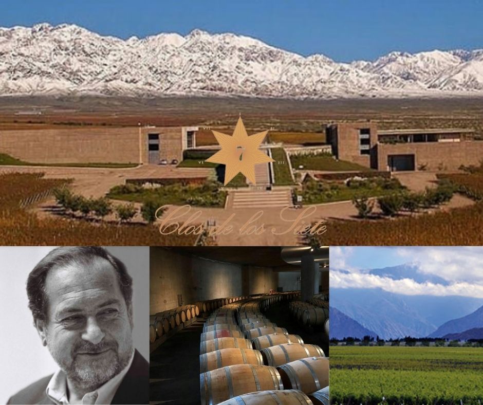 Clos de los Siete: Chai, vignobles et photo de Michel Rolland
