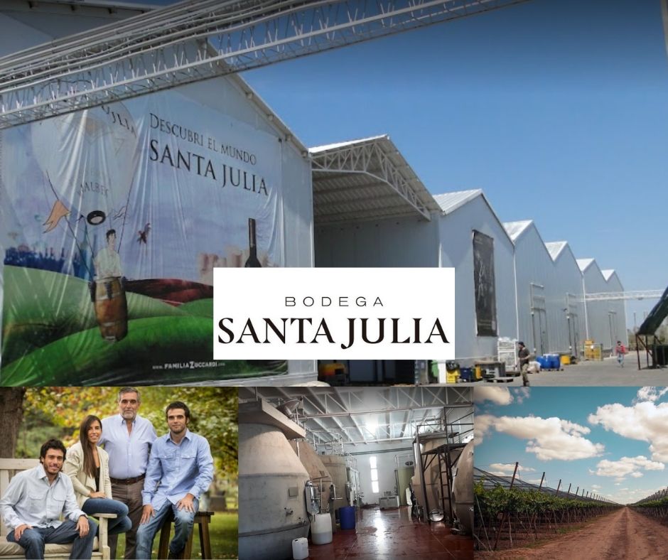Bodega Santa Julia: famille Zuccardi, chai et vignobles