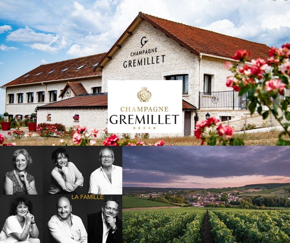 Champagne Gremillet: famille, chai et vignobles