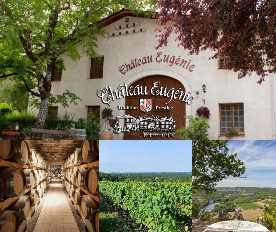 Château Eugénie: chai et vignobles