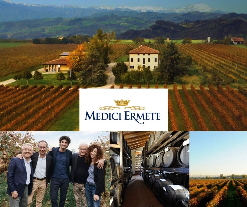 Medici Ermete: famille Medici, chai, vignobles