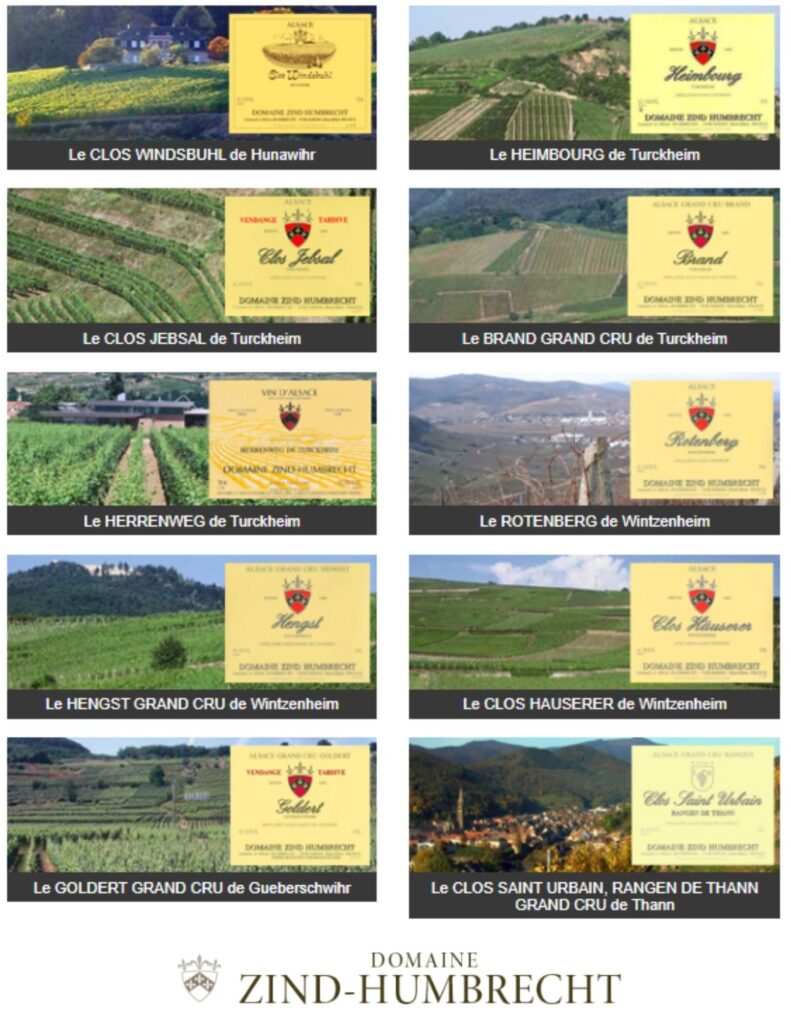 Terroirs de la maison Zind-Humbrecht