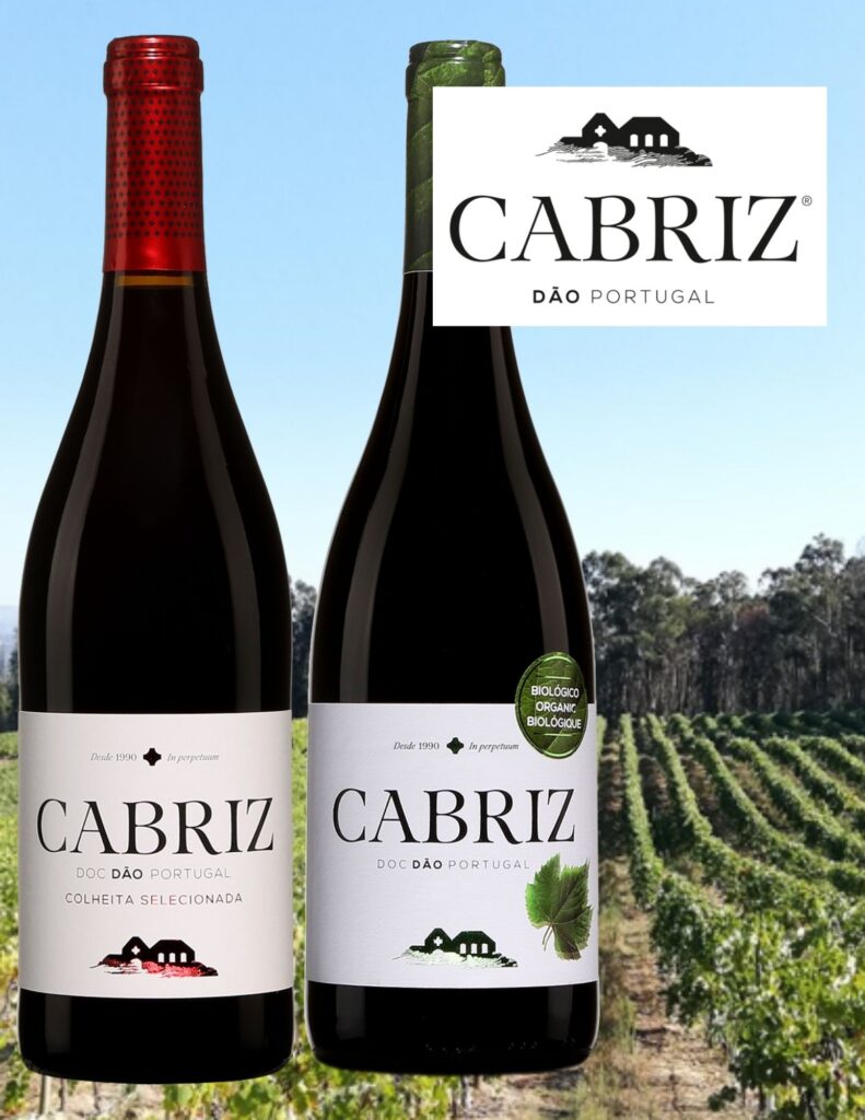Bouteilles de Vins du Portugal Cabriz: Portugal, Dao, Colheita Selecionada 2018 Alfrocheiro, Tinta roriz, Touriga nacional, Organic, 2017, Aragonez Touriga nacional.