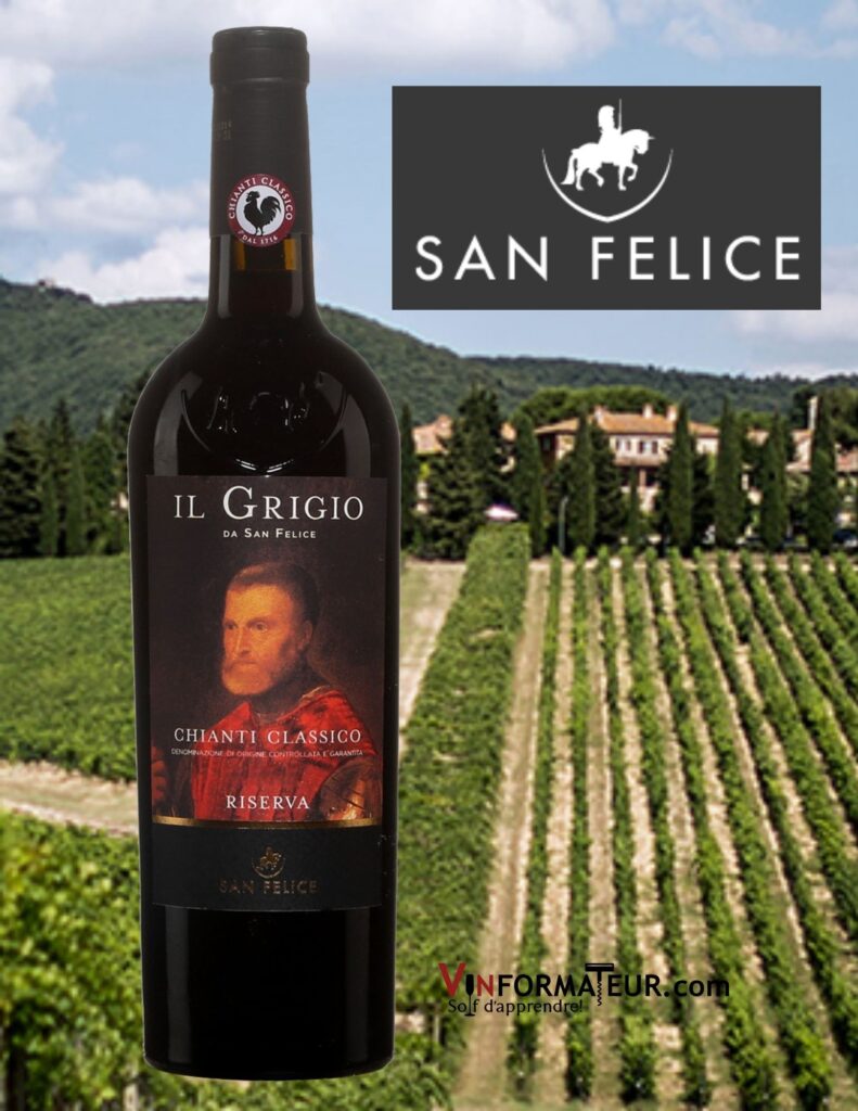 Bouteille de Agricola San Felice, Il Grigio da San Felice, Chianti Classico, Riserva, DOCG, 2018