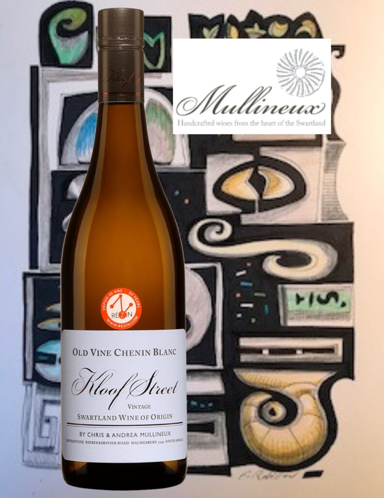 Bouteille de Chenin blanc, Kloof Street, Afrique du Sud, Swartland, Mullineux Family Wines, vin blanc, 2020