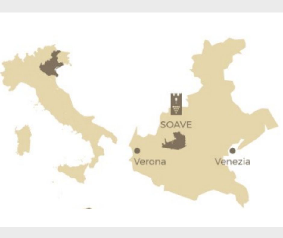 Carte viticole Soave