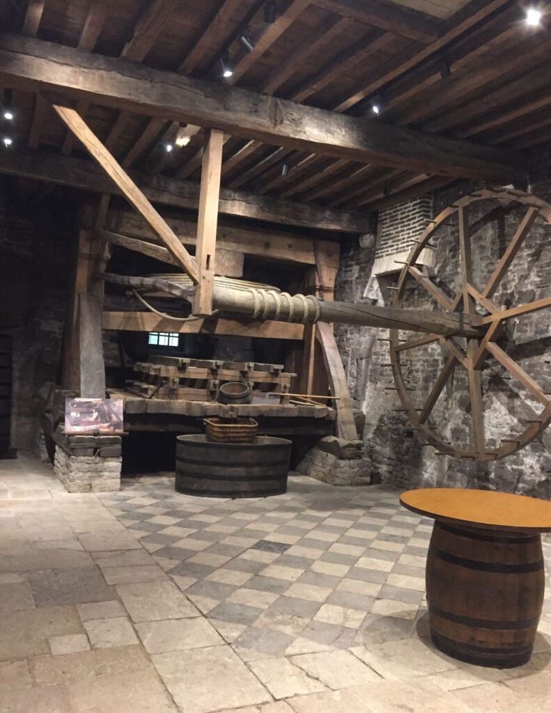 Pressoir: site Joseph Drouhin