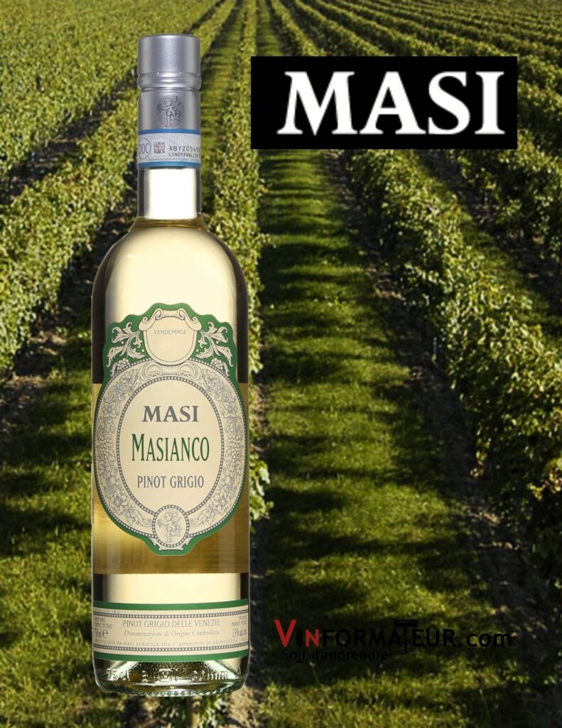 Bouteille de Masianco, Masi Agricola, Italie, Vénétie delle Venezie, 2020