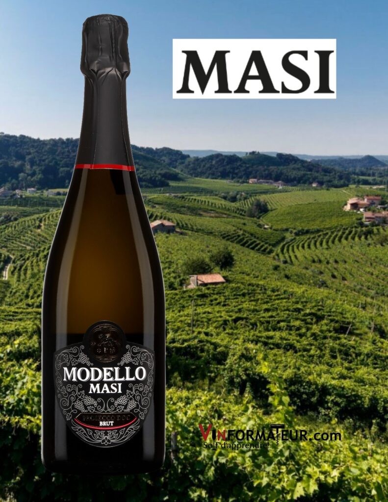 BOuteille de Prosecco DOC, Modello, Brut, Masi Agricola