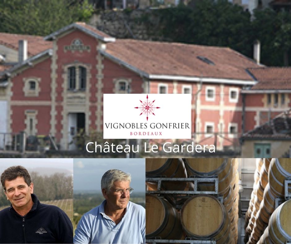 Château Le Gardera: Philippe et Éric Gonfrier, chai