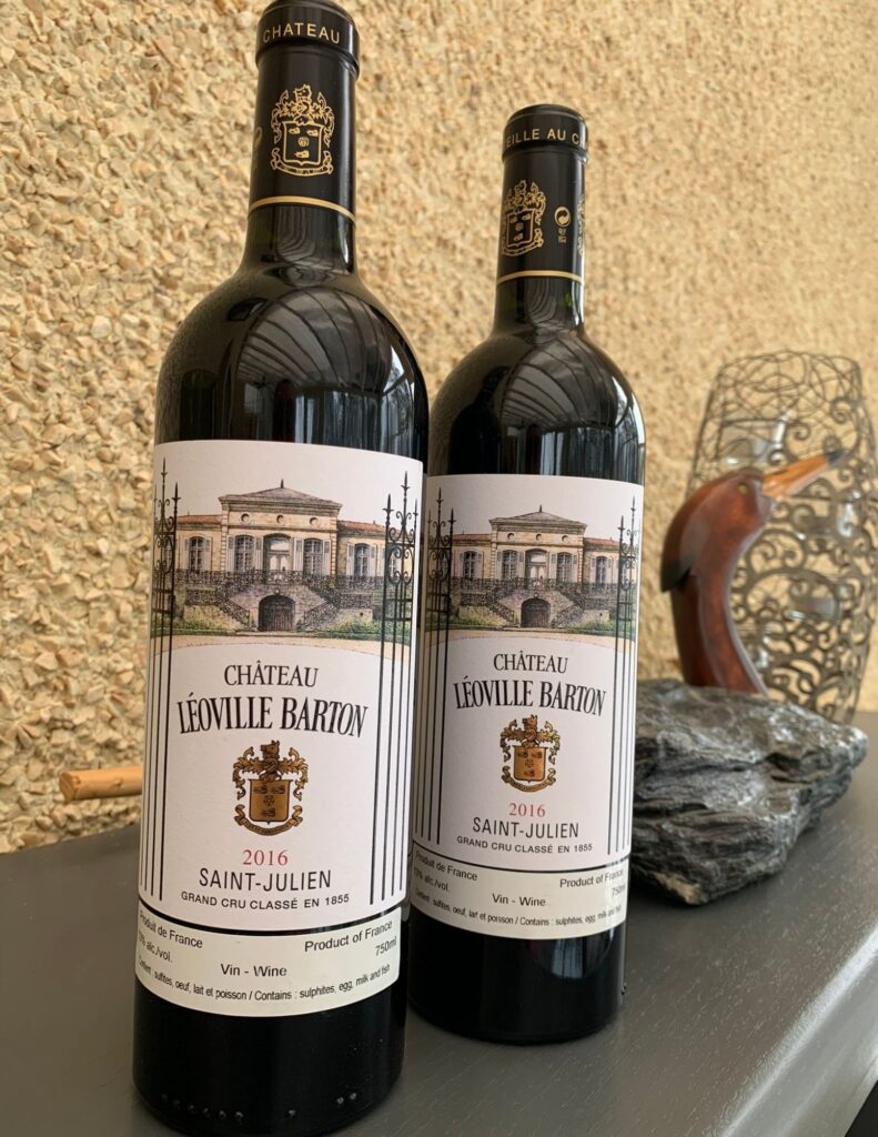 Bouteille de Château Léoville Barton, Saint-Julien, 2e Cru Classé, 2016