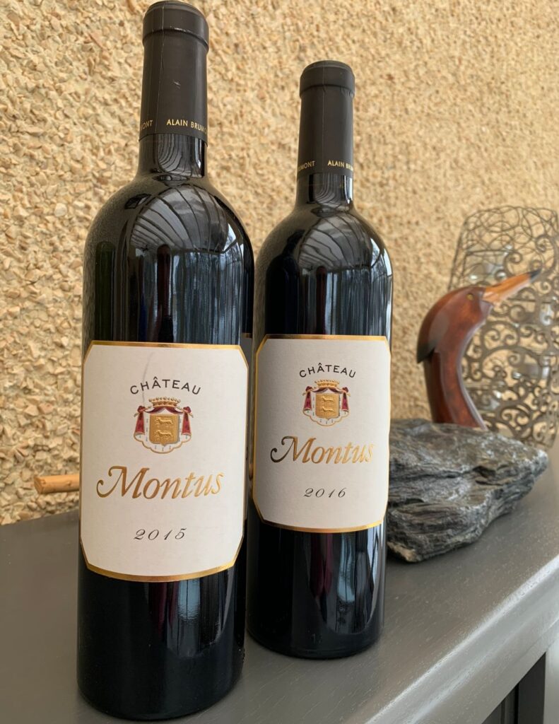 Bouteilles de Château Montus, Sud-Ouest, Madiran, Alain Brumont, 2016 et 2015