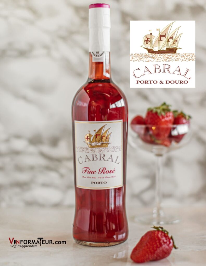 Bouteille de Cabral, Fine Rosé, Portugal, Douro, Vallegre