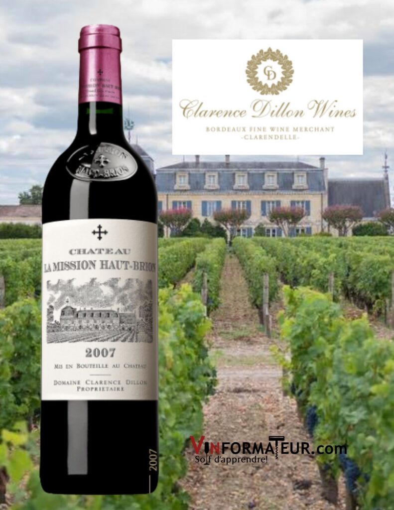 Bouteille de Château La Mission Haut-Brion, 2007, Premier Grand Cru