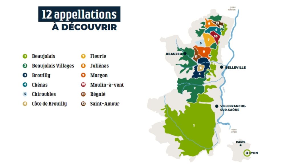 Appellations du Beaujolais
