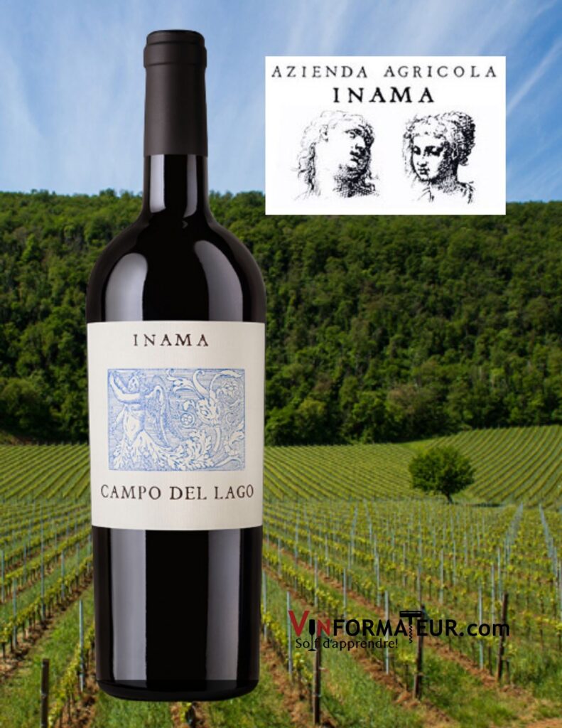 Bouteille de Inama, Campo, Merlot, Colli Berici, Italie, Vénétie, 2019