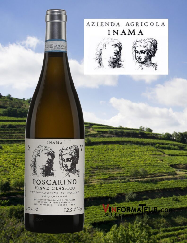 BOuteille de Inama, Vigneti di Foscarino, Soave Classico, Italie, Vénétie, 2019