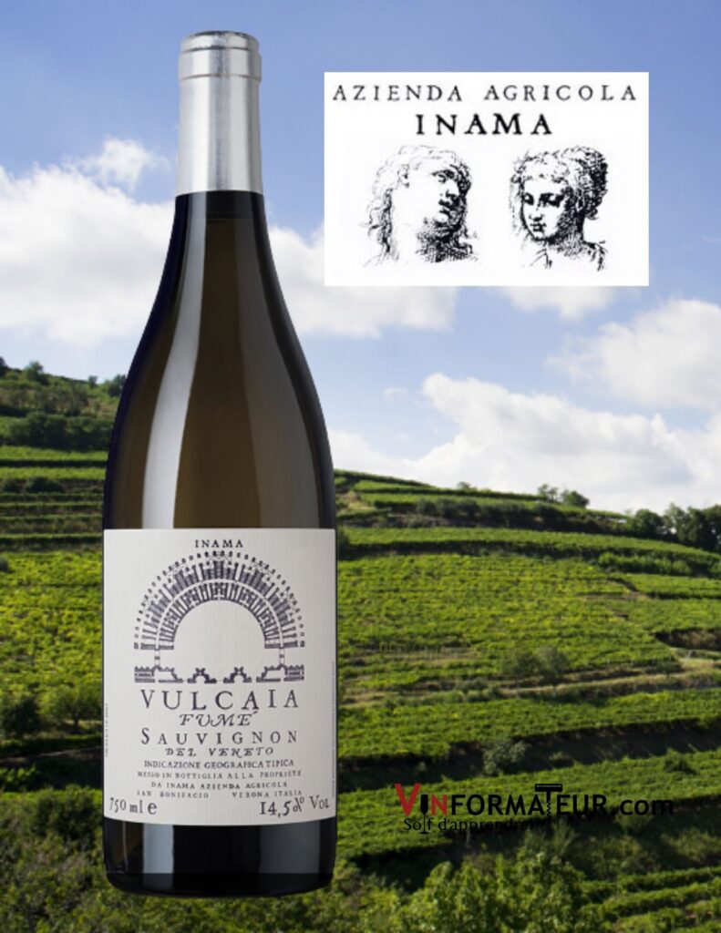 Bouteille de Inama, Vulcaia Fumé, Italie, Venetie, 2020