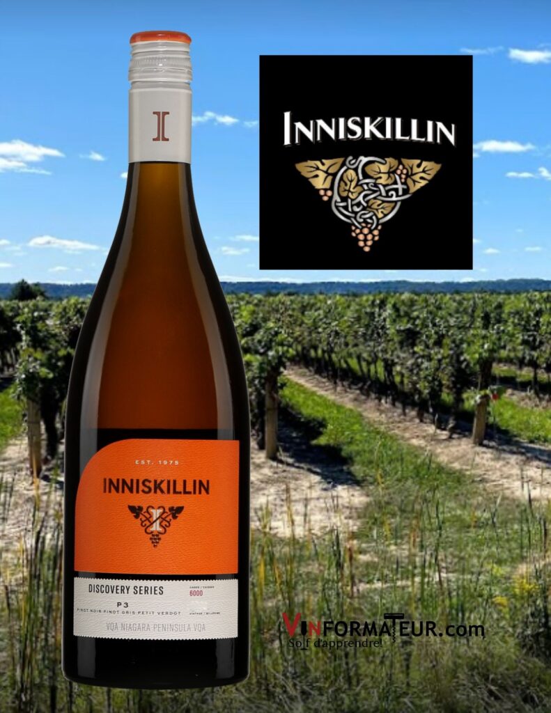 Bouteille de Inniskillin, Canada, Niagara-on-the-Lake, P3, Discoveries Series, vin blanc, 2021