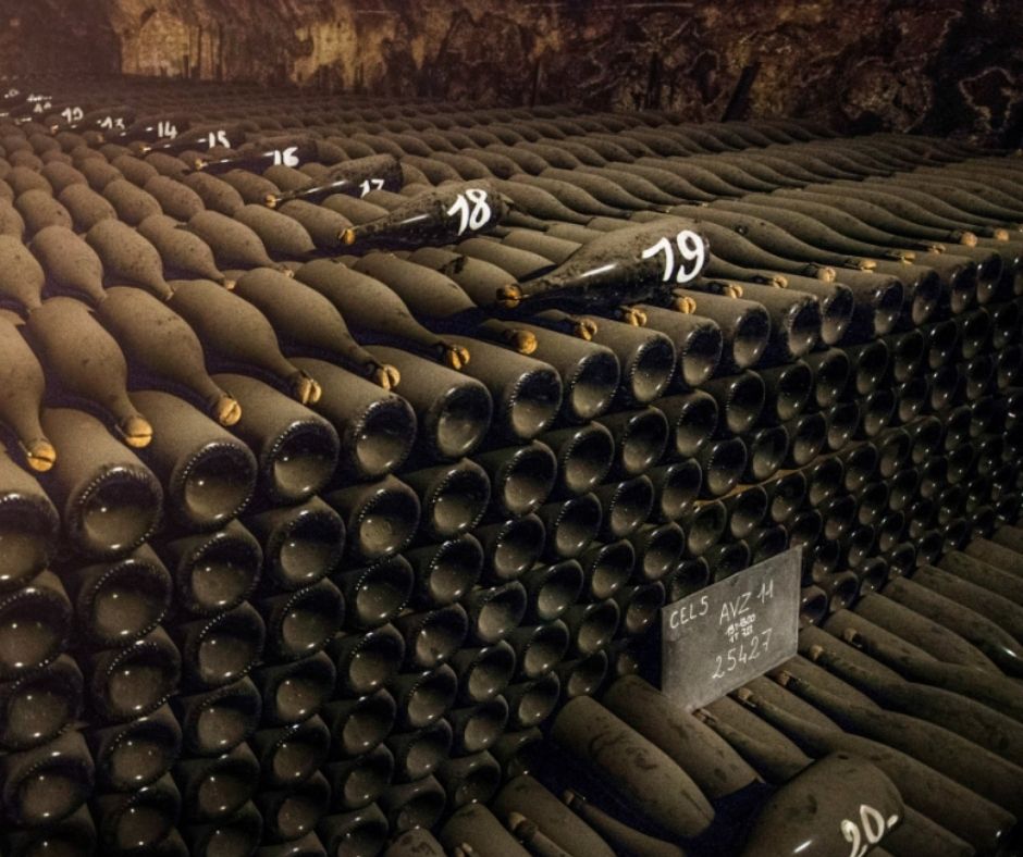 Champagne Bollinger vins de réserve en magnums