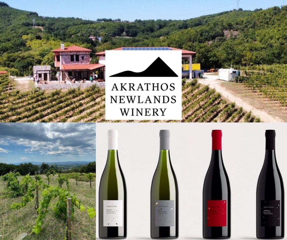 Akrathos Newlands Winery: Chai, vignobles et vins