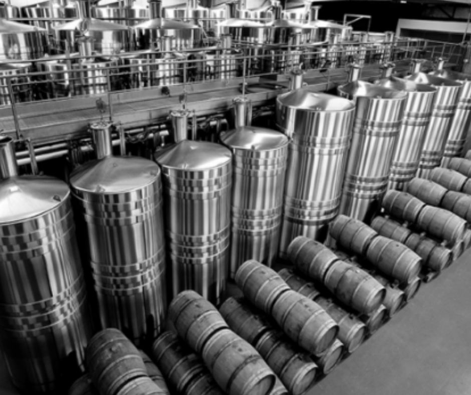 Chai, barriques et cuves Champagne Bruno Paillard