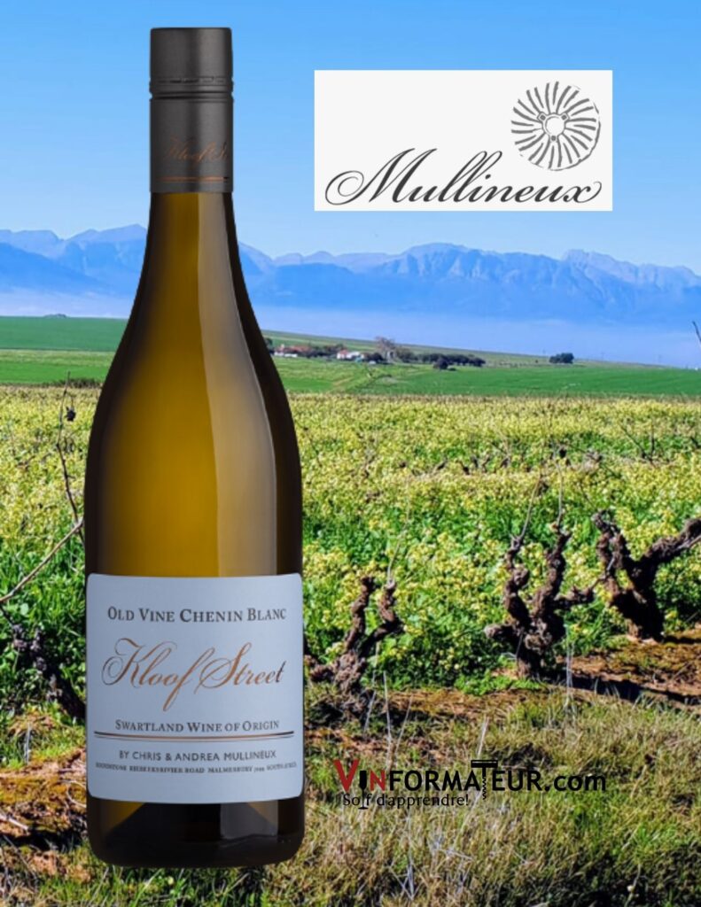 Bouteille de Kloof Street, Old Vines, Chenin Blanc, Afrique du Sud, Swartland, vin blanc, 2021