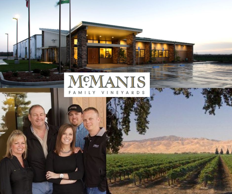 McManis Family Vineyards: famille McManis, chai et vignobles