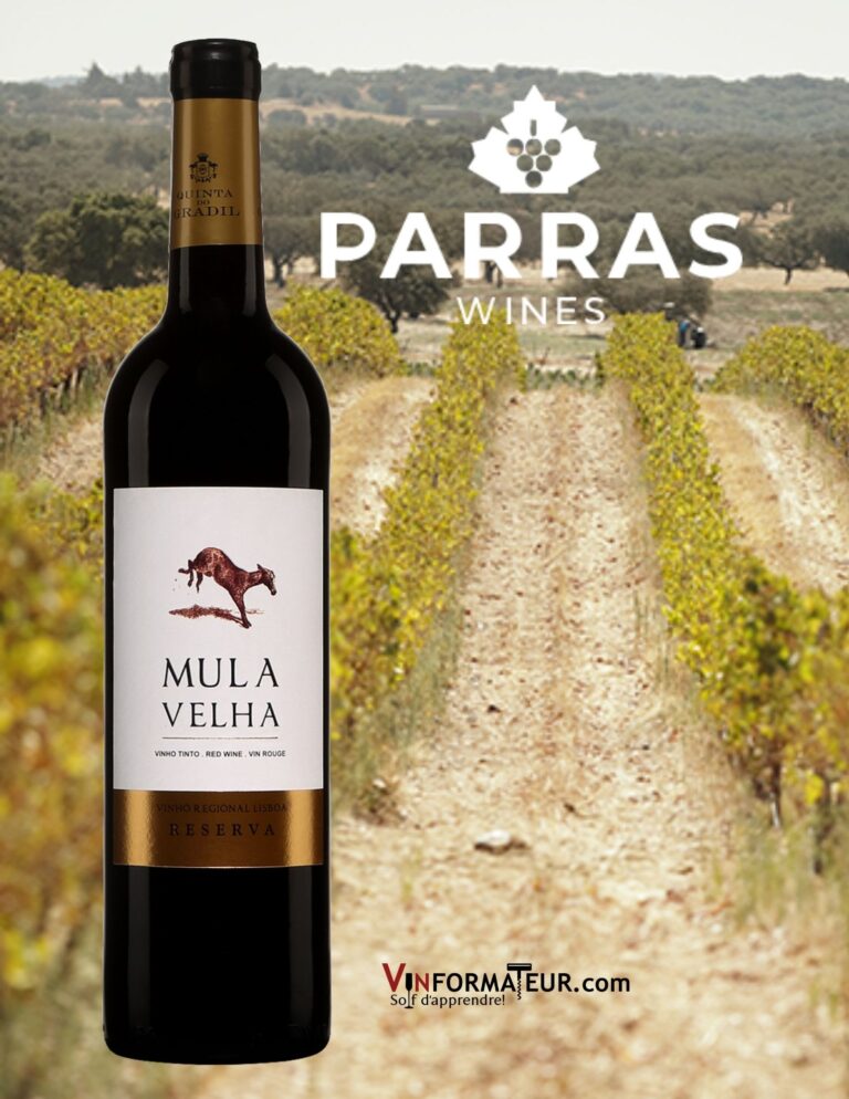 BOuteille de Mula Velha Reserva, Portugal, Lisboa, 2020