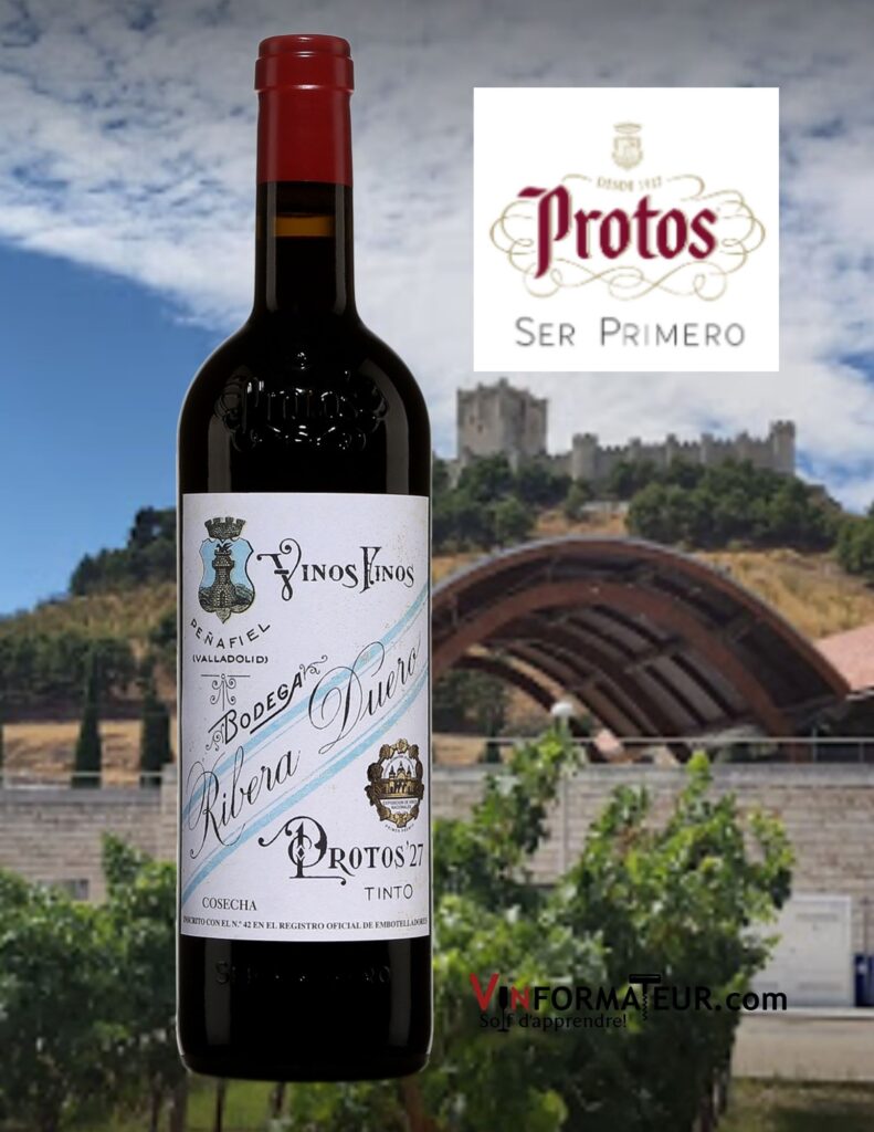 BOuteille de Protos, 27, Espagne, Ribera del Duero, 2018